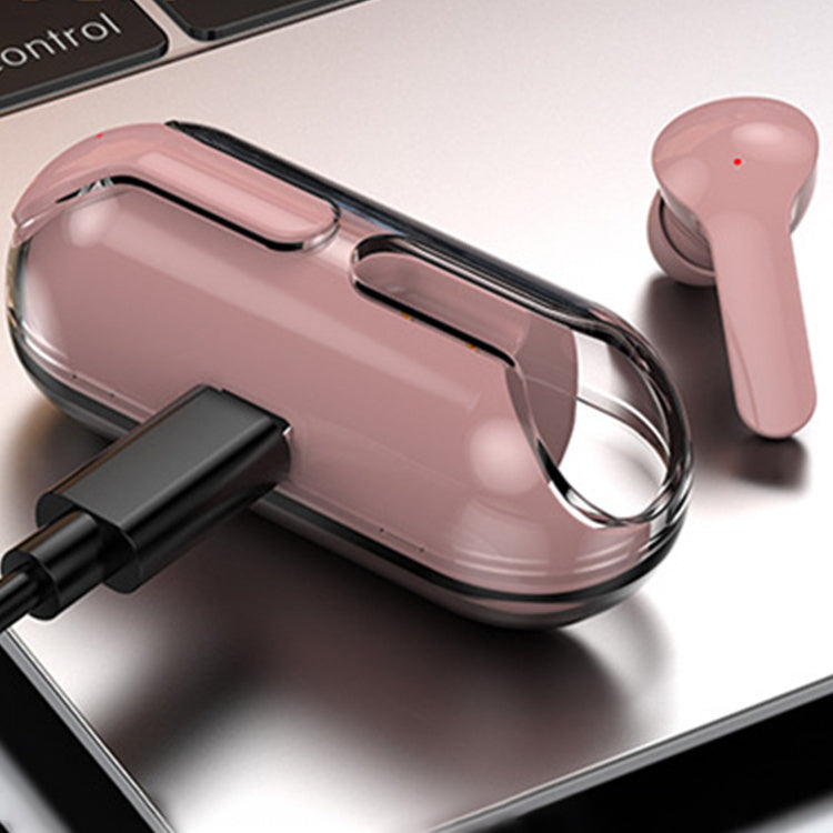 Crystal Wireless Earphones - Transparent Q26